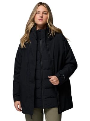 Columbia Amaze Puff Interchange Jacket Womens, Black