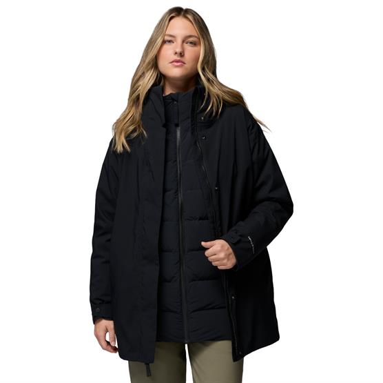 Columbia Amaze Puff Interchange Jacket Womens, Black Columbia Amaze Puff Interchange Jacket Womens, Black