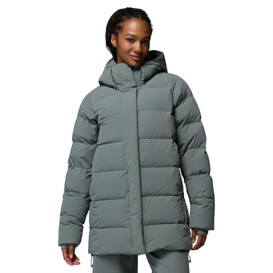 Columbia Amaze Puff Mid Hooded Jacket Womens, Sedona Sage Columbia Amaze Puff Mid Hooded Jacket Womens, Sedona Sage