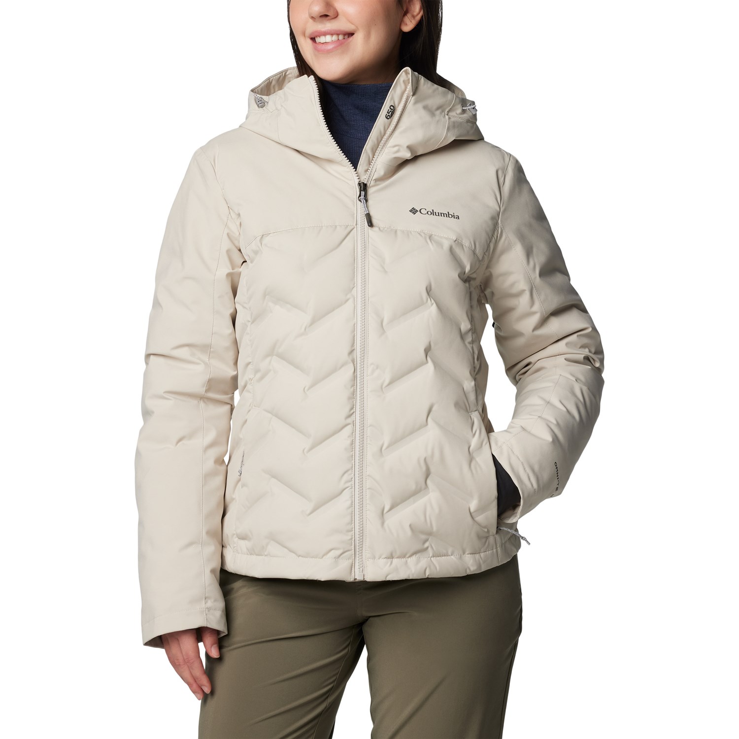 Columbia Grand Trek III Down Jacket Dame S Hvid Dunjakker Columbia Grand Trek III Down Jacket Dame S Hvid Dunjakker