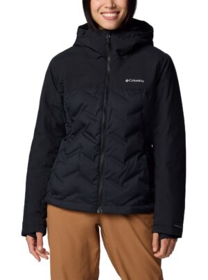 Columbia Grand Trek III Down Jacket Dame S Sort Dunjakker