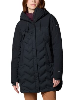 Columbia Mountain Croo III Mid Down Jacket Dame S Sort Dunjakker