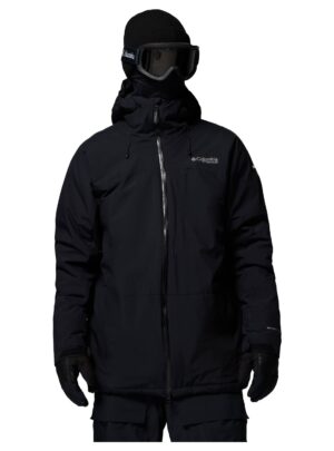 Columbia Winter District III Waterproof Ski Jacket Herre S Sort Fiberjakker