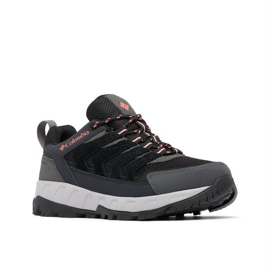 Columbia Womens Strata Trail Low WP, Black / Juicy Columbia Womens Strata Trail Low WP, Black / Juicy