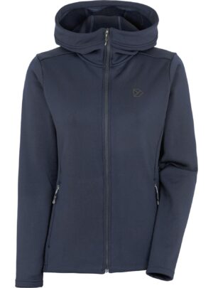 Didriksons Anneli, fleecejakke, dame, dark night blue