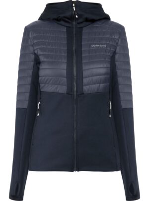Didriksons Annema, isolerende jakke, dame, dark night blue