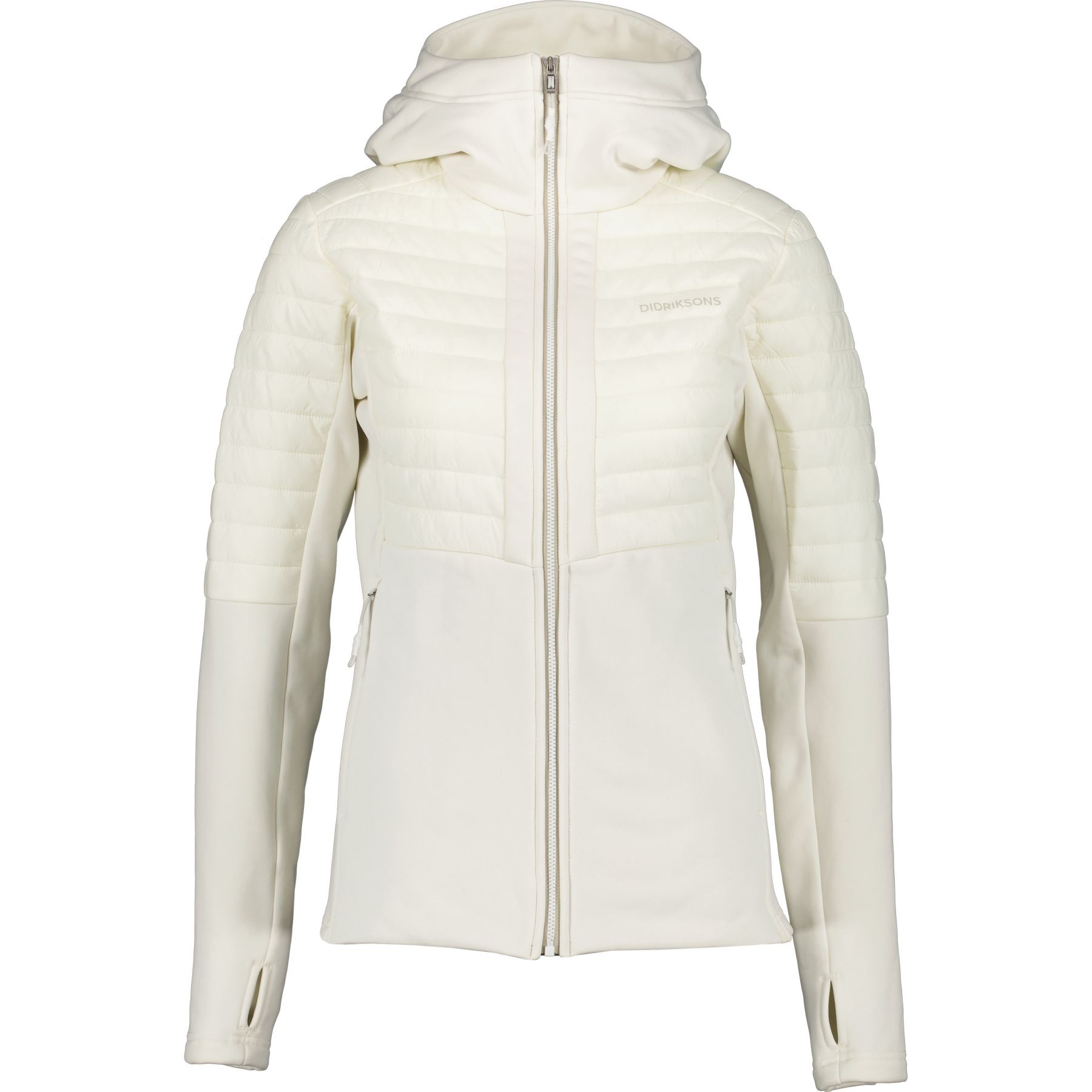 Didriksons Annema, isolerende jakke, dame, shell white Didriksons Annema, isolerende jakke, dame, shell white