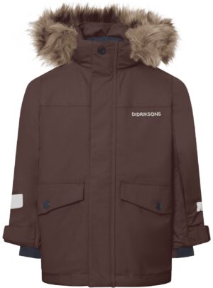 Didriksons Bjärven 5, parka, børn, brun