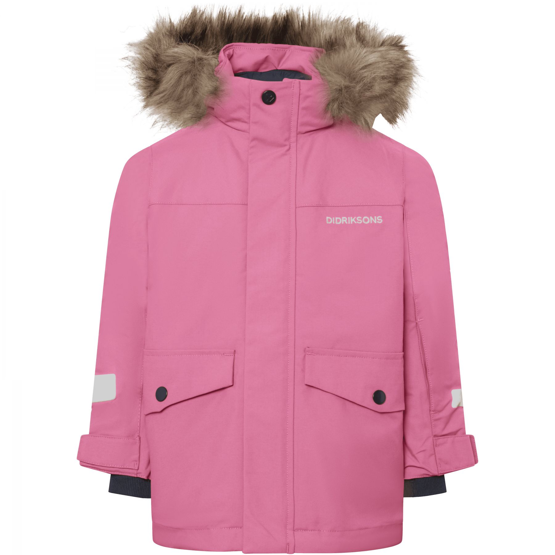 Didriksons Bjärven 5, parka, børn, lyserød Didriksons Bjärven 5, parka, børn, lyserød