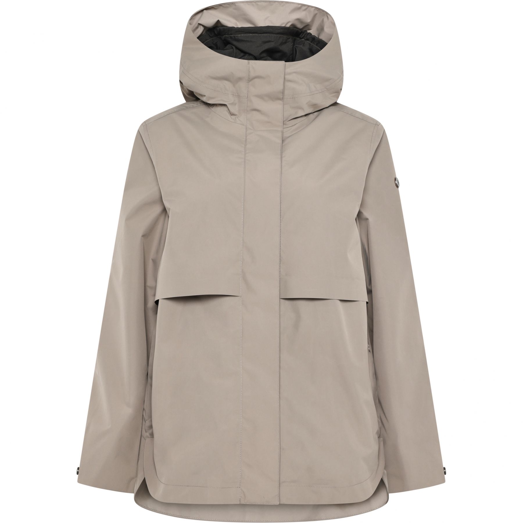 Didriksons Elsa, regnjakke, dame, ash brown Didriksons Elsa, regnjakke, dame, ash brown