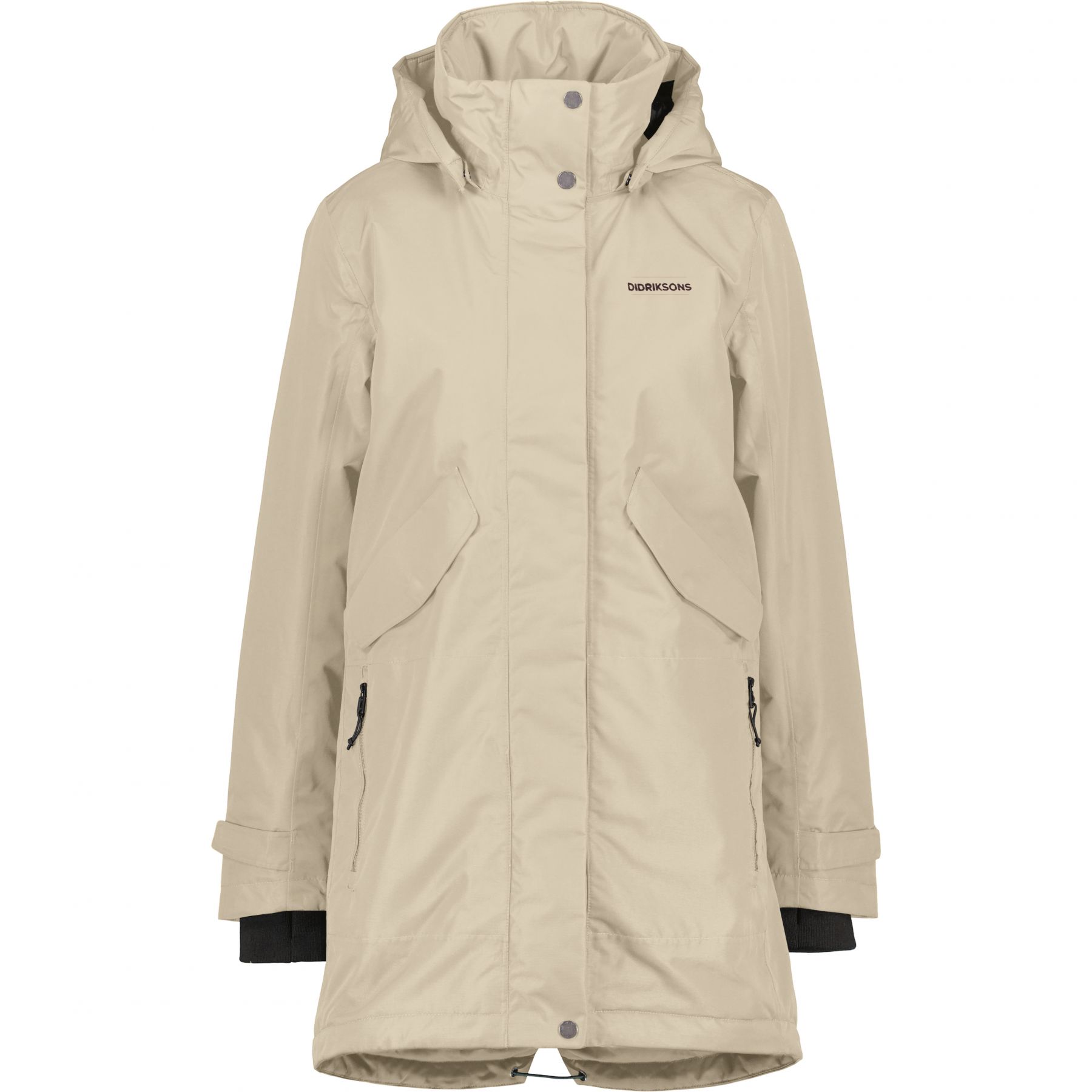 Didriksons Indra, parka, dame, beige Didriksons Indra, parka, dame, beige