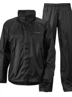 Didriksons Main Mens Set, regnsæt, sort
