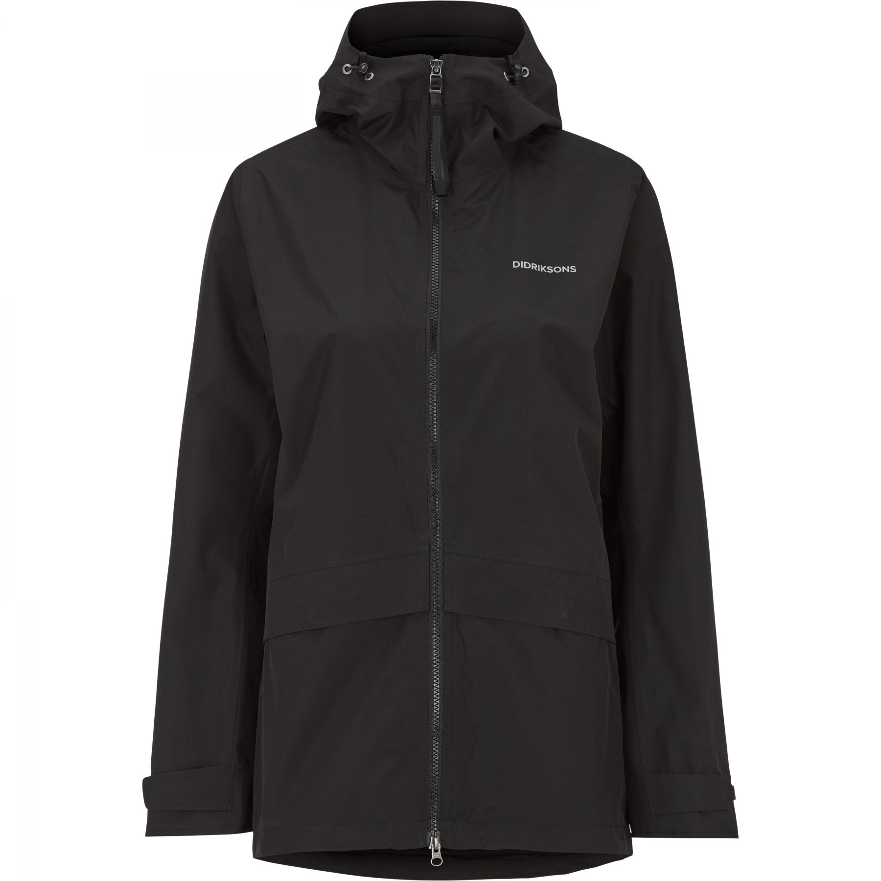 Didriksons Nordic, regnjakke, dame, sort Didriksons Nordic, regnjakke, dame, sort