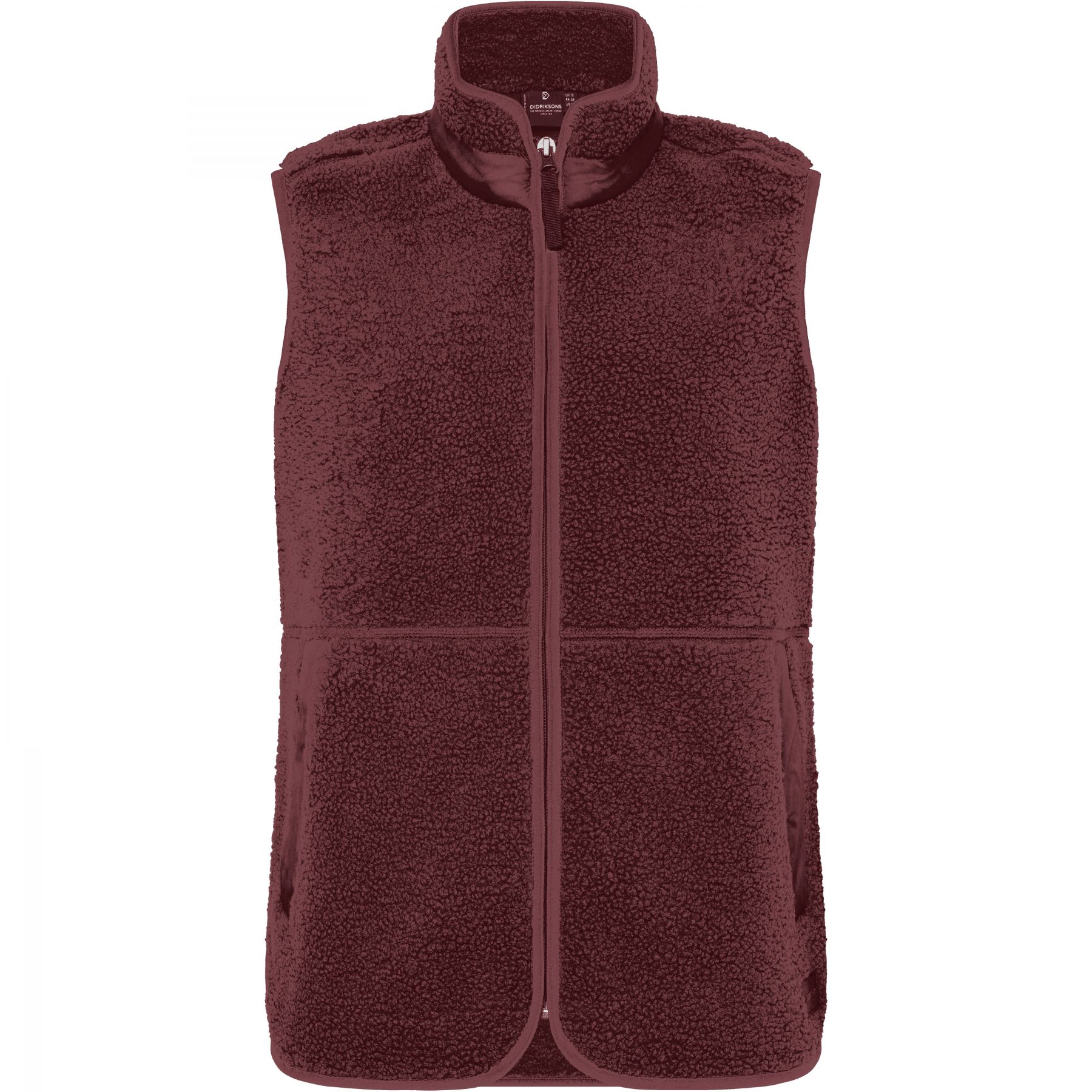 Didriksons Siv, fleecevest, dame, old rust Didriksons Siv, fleecevest, dame, old rust