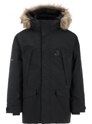 Didriksons Sylvin 2, parka, junior, sort