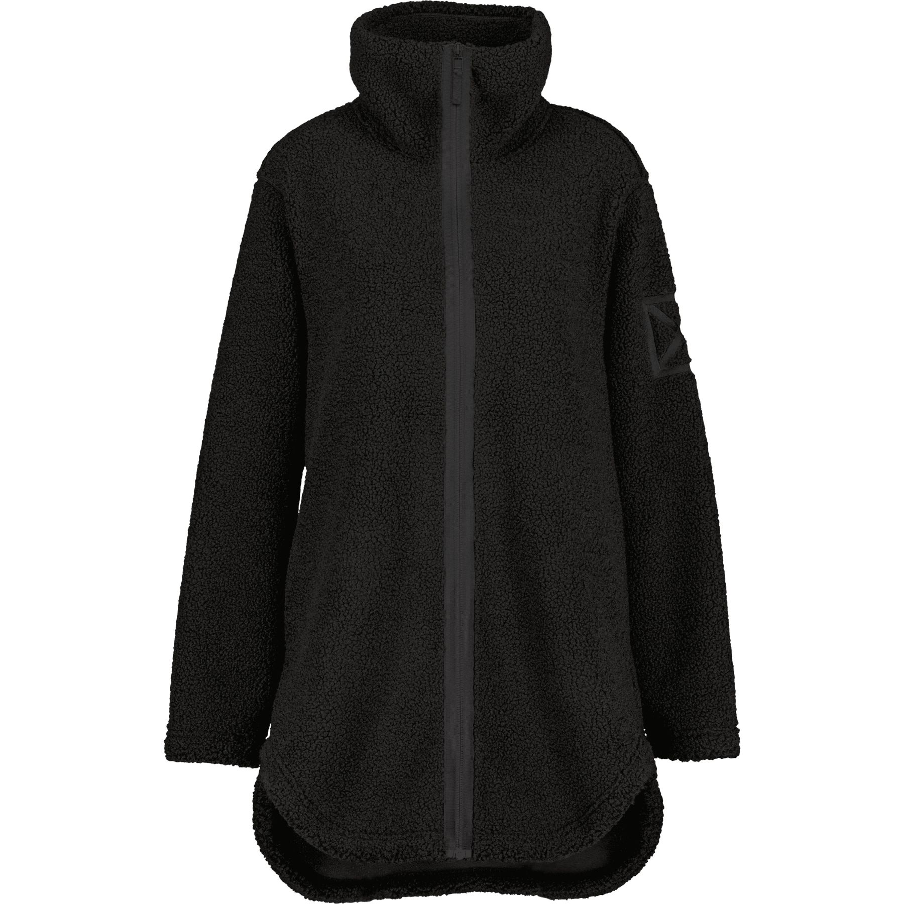Didriksons Umi FZ 4, fleecejakke, dame, sort Didriksons Umi FZ 4, fleecejakke, dame, sort