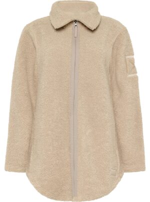 Didriksons Umi, fleecefrakke, dame, clay beige
