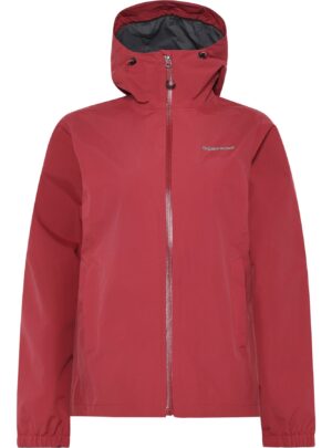 Didriksons Varja, regnjakke, dame, spring red