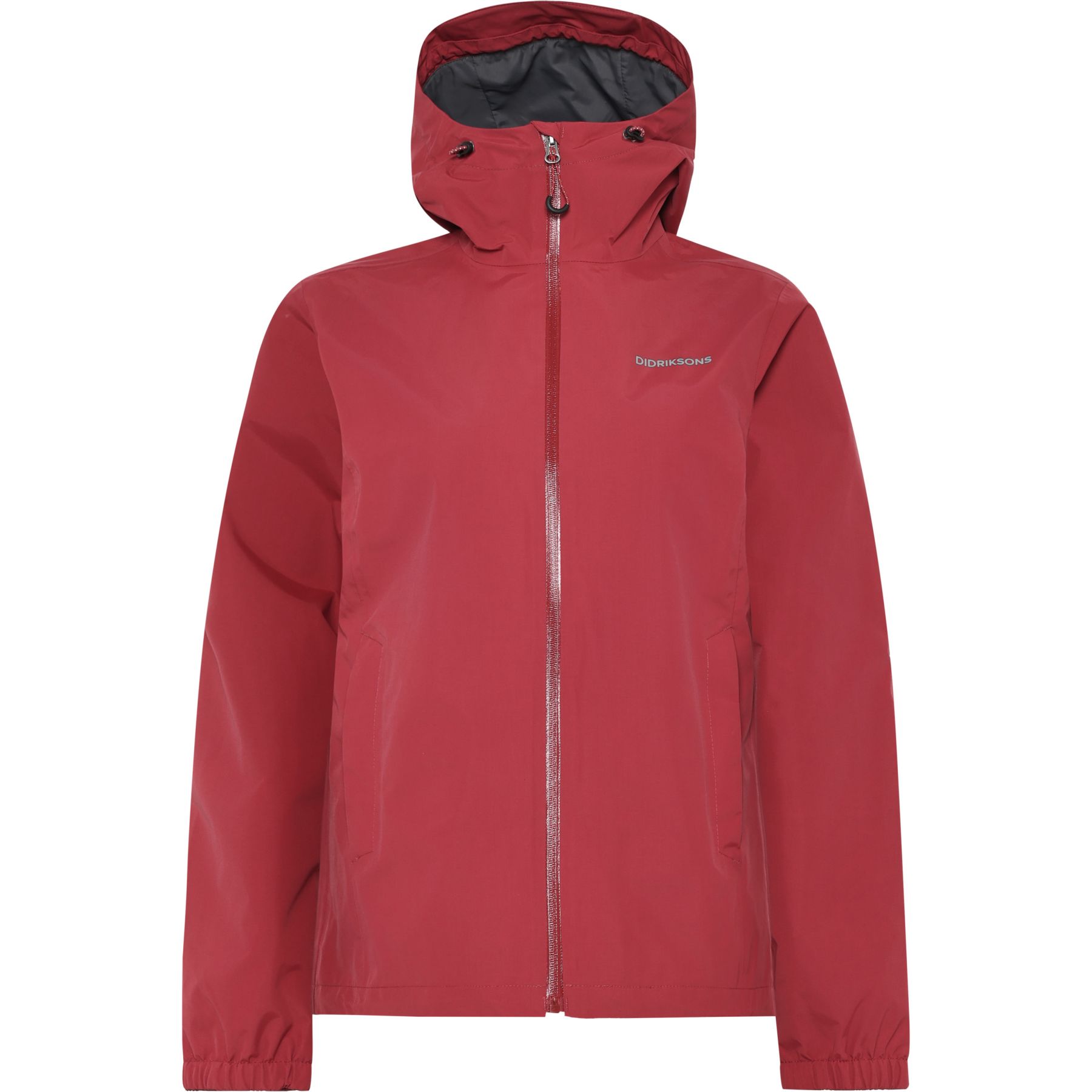 Didriksons Varja, regnjakke, dame, spring red Didriksons Varja, regnjakke, dame, spring red