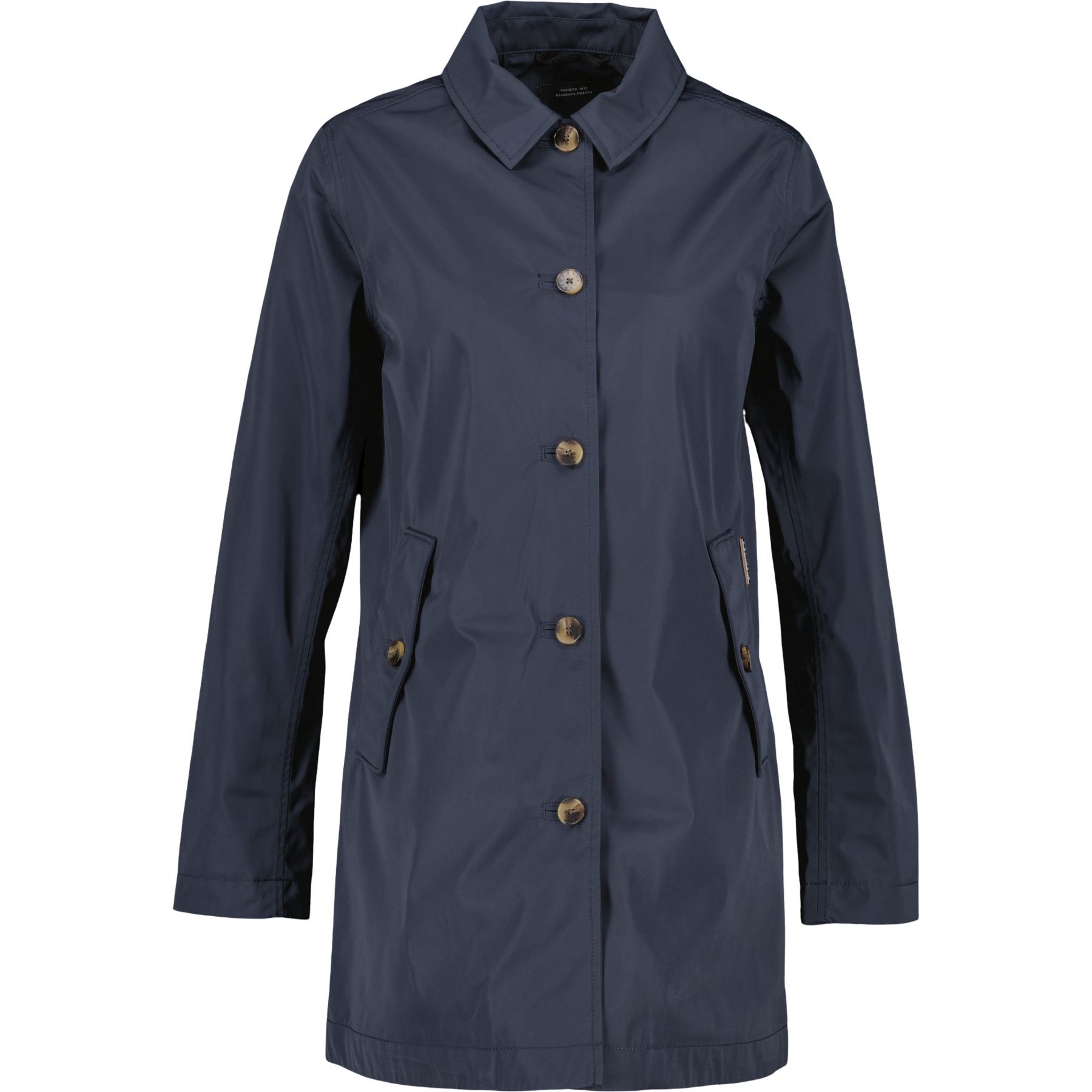 Didriksons Vivianne, regnfrakke, dame, dark night blue Didriksons Vivianne, regnfrakke, dame, dark night blue