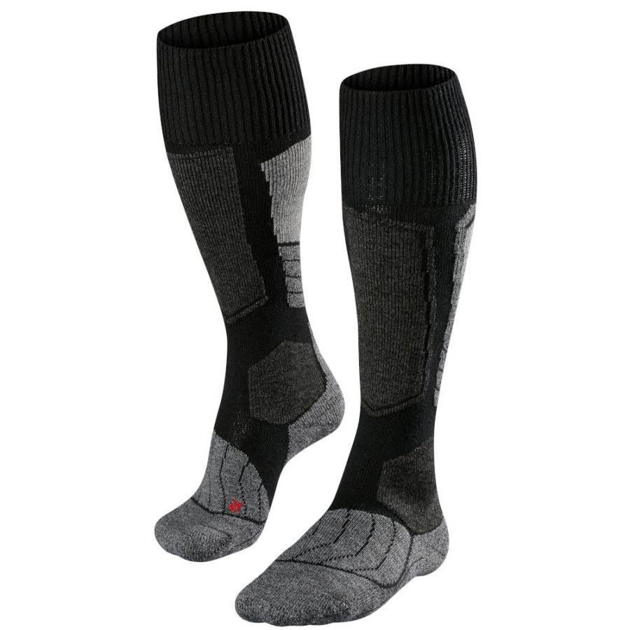 Falke SK1 skistrømper, dame, sort Falke SK1 skistrømper, dame, sort