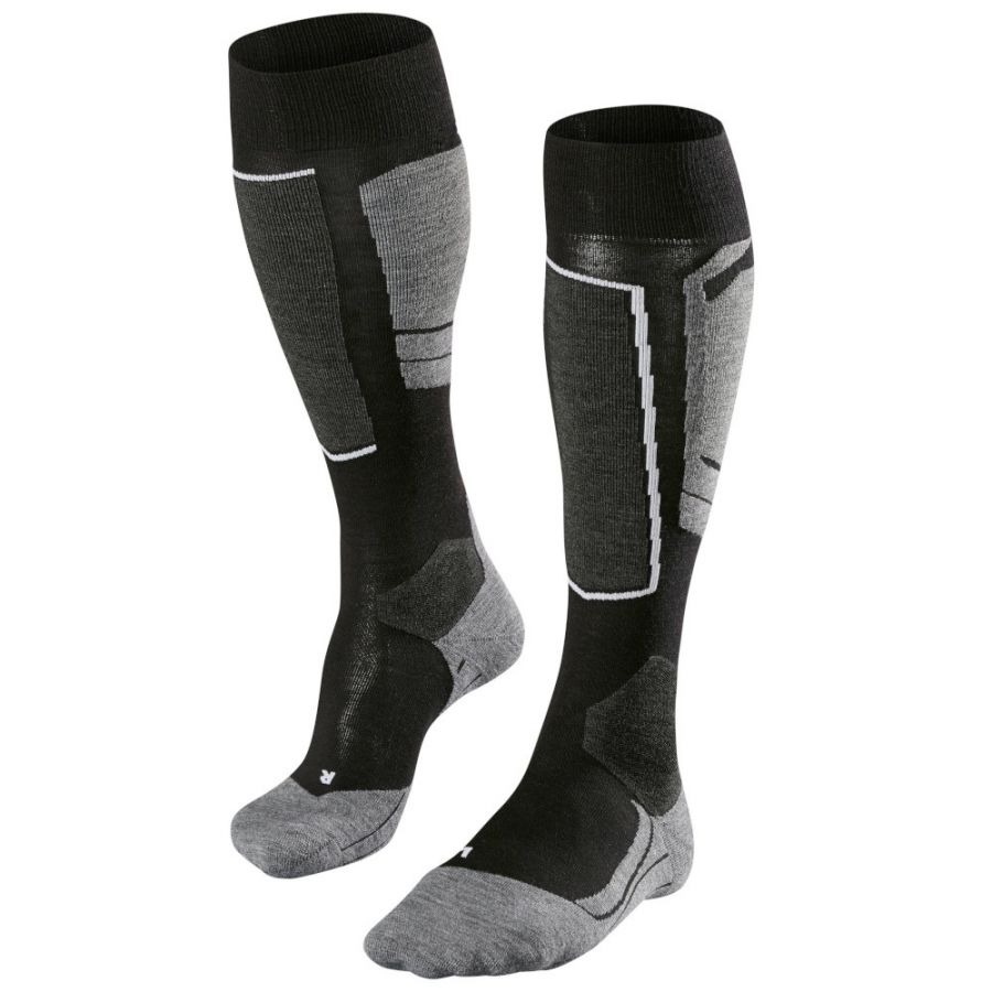 Falke SK4 skistrømper, dame, sort Falke SK4 skistrømper, dame, sort