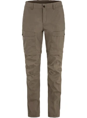 Fjällräven Abisko Trail Zip Off Vandrebukser W Brown 42