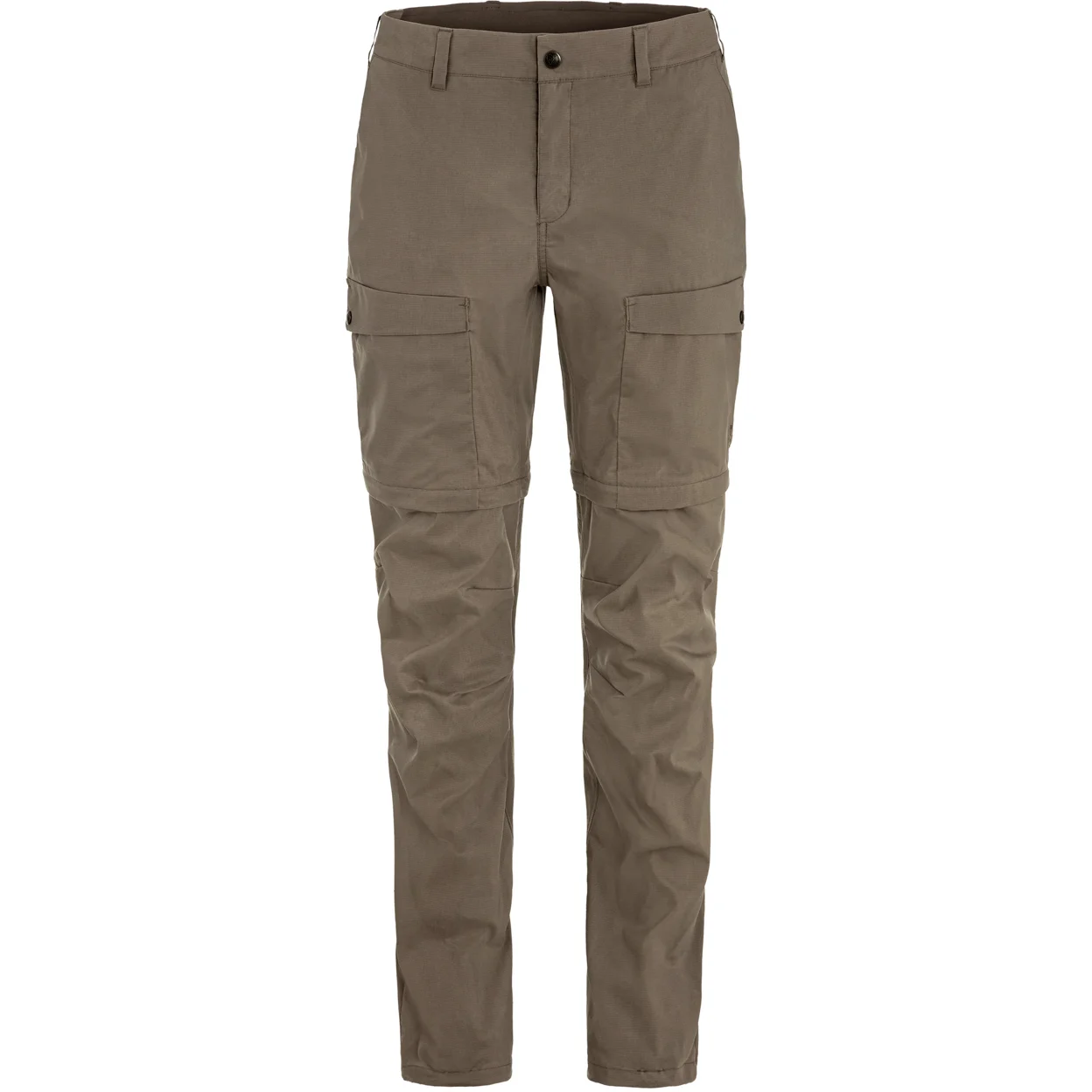 Fjällräven Abisko Trail Zip Off Vandrebukser W Brown 42 Fjällräven Abisko Trail Zip Off Vandrebukser W Brown 42