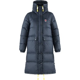 Fjällräven Expedition Long Down Parka Dame L Blå Dunjakker