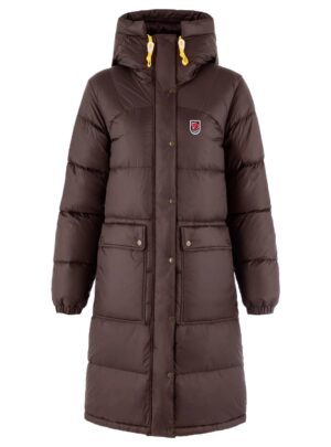 Fjällräven Expedition Long Down Parka Dame XS Brun Dunjakker