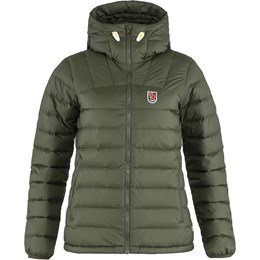 Fjällräven Expedition Pack Down Hoodie Dame L Grøn Dunjakker