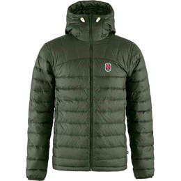 Fjällräven Expedition Pack Down Hoodie Herre L Grøn Dunjakker