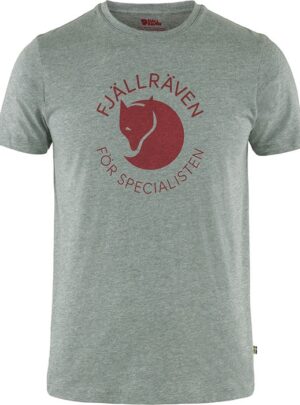 Fjällräven Fox T-Shirt Herre / Mænd-grey melange-2XL - T-Shirt, Polo-shirt