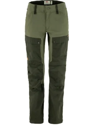 Fjällräven Keb Curved Vandrebukser W Deep Forest - Laurel Green 44