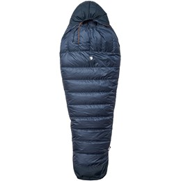 Fjällräven Keb Three Seasons Long Dunsovepose LZ Blå Forår til efterår (+3°C til -8°C)