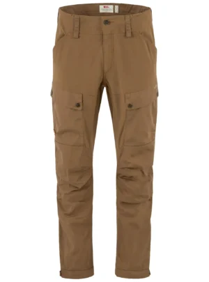 Fjällräven Keb Trousers Reg 2.0 Vandrebukser M Wood Brown 48