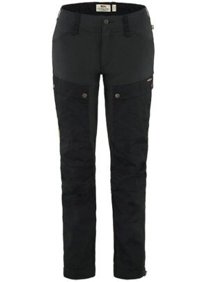 Fjällräven Keb bukser dame kort-black-44 - Dametøj