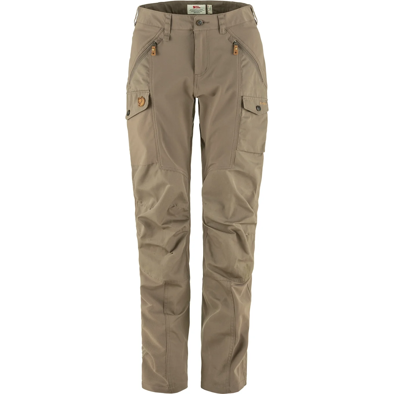 Fjällräven Nikka Curved Dame Suede Brown 36 Fjällräven Nikka Curved Dame Suede Brown 36
