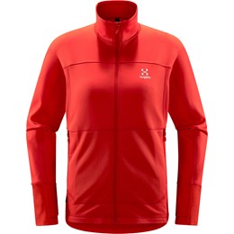 Haglöfs Betula Jacket Dame S Rød Fleece