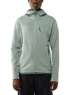 Haglöfs Rosson Mid Hood Herre M Grøn Fleece