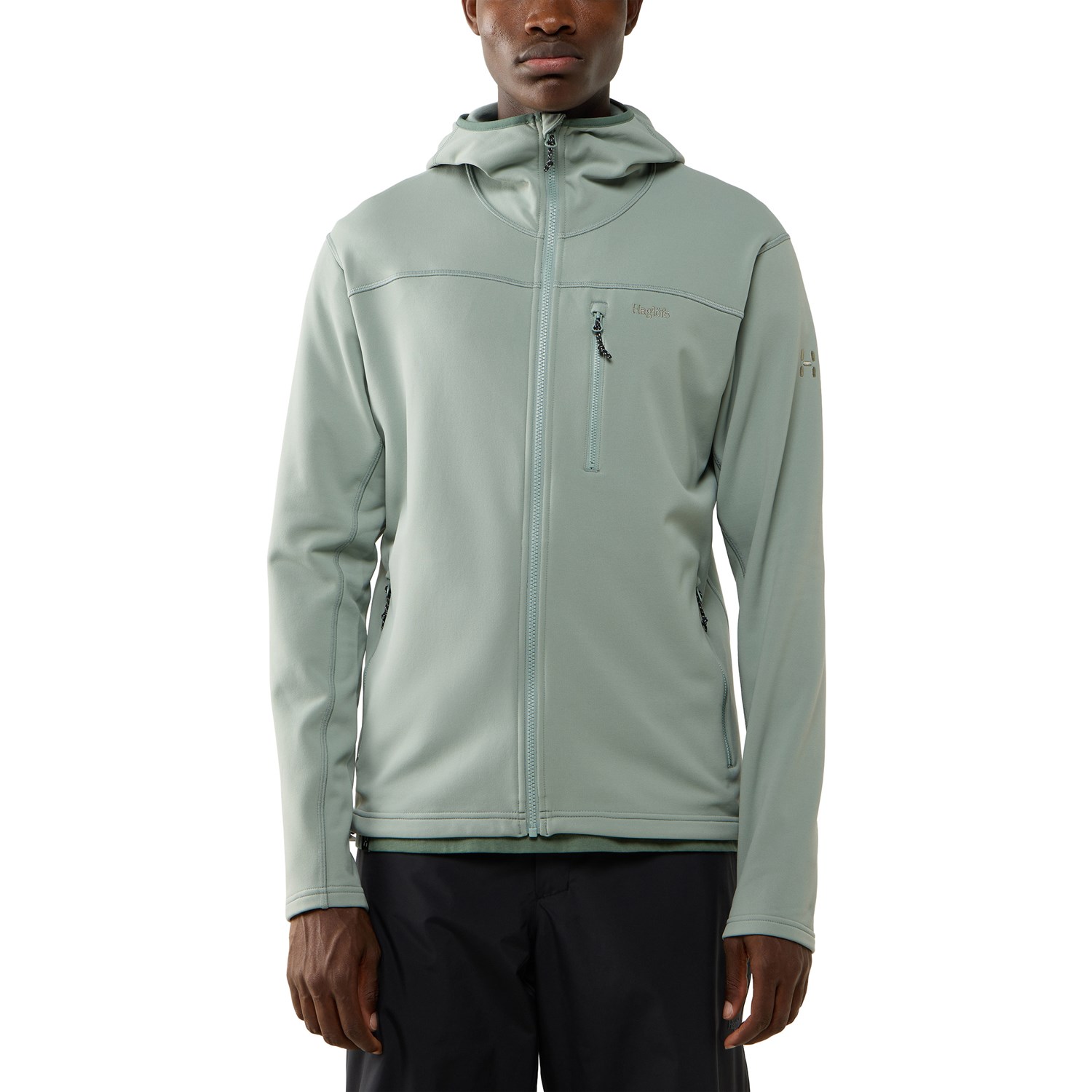 Haglöfs Rosson Mid Hood Herre M Grøn Fleece Haglöfs Rosson Mid Hood Herre M Grøn Fleece
