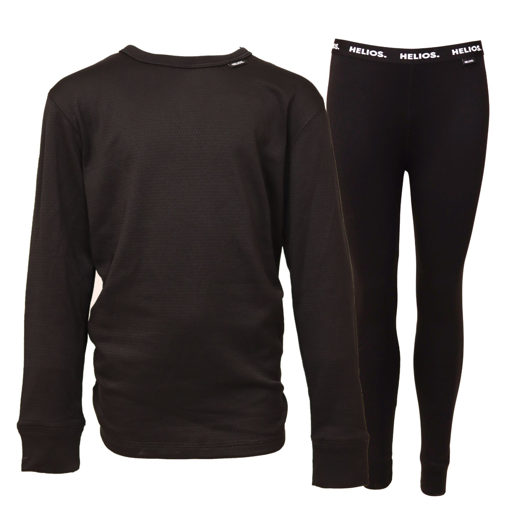 Helios Essential, skiundertøj, junior, sort Helios Essential, skiundertøj, junior, sort