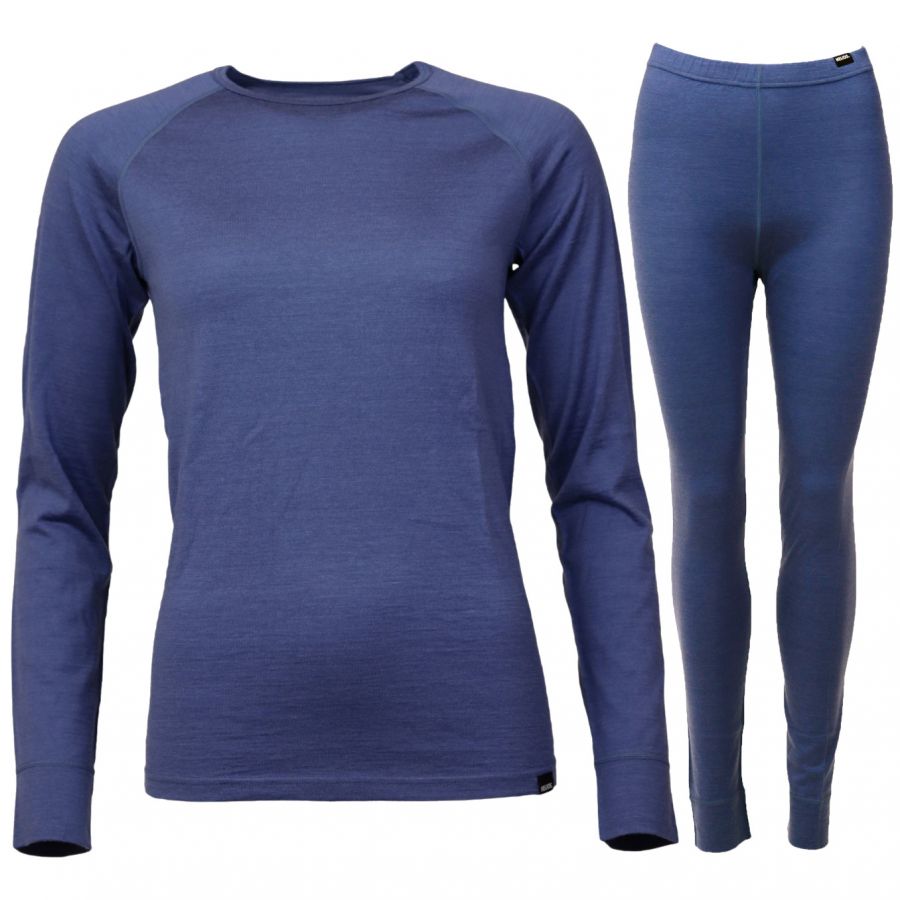 Helios Merino One, sæt, dame, blå Helios Merino One, sæt, dame, blå