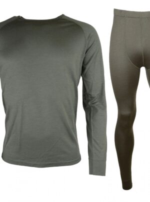 Helios Merino One skiundertøjssæt, herre, grøn