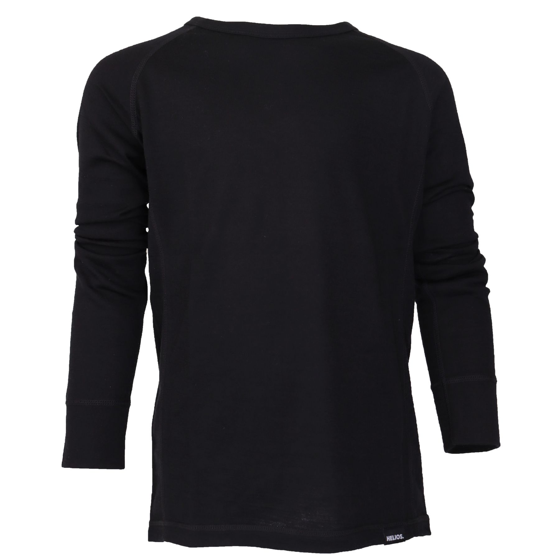 Helios Merino One, skiundertrøje, junior, sort Helios Merino One, skiundertrøje, junior, sort