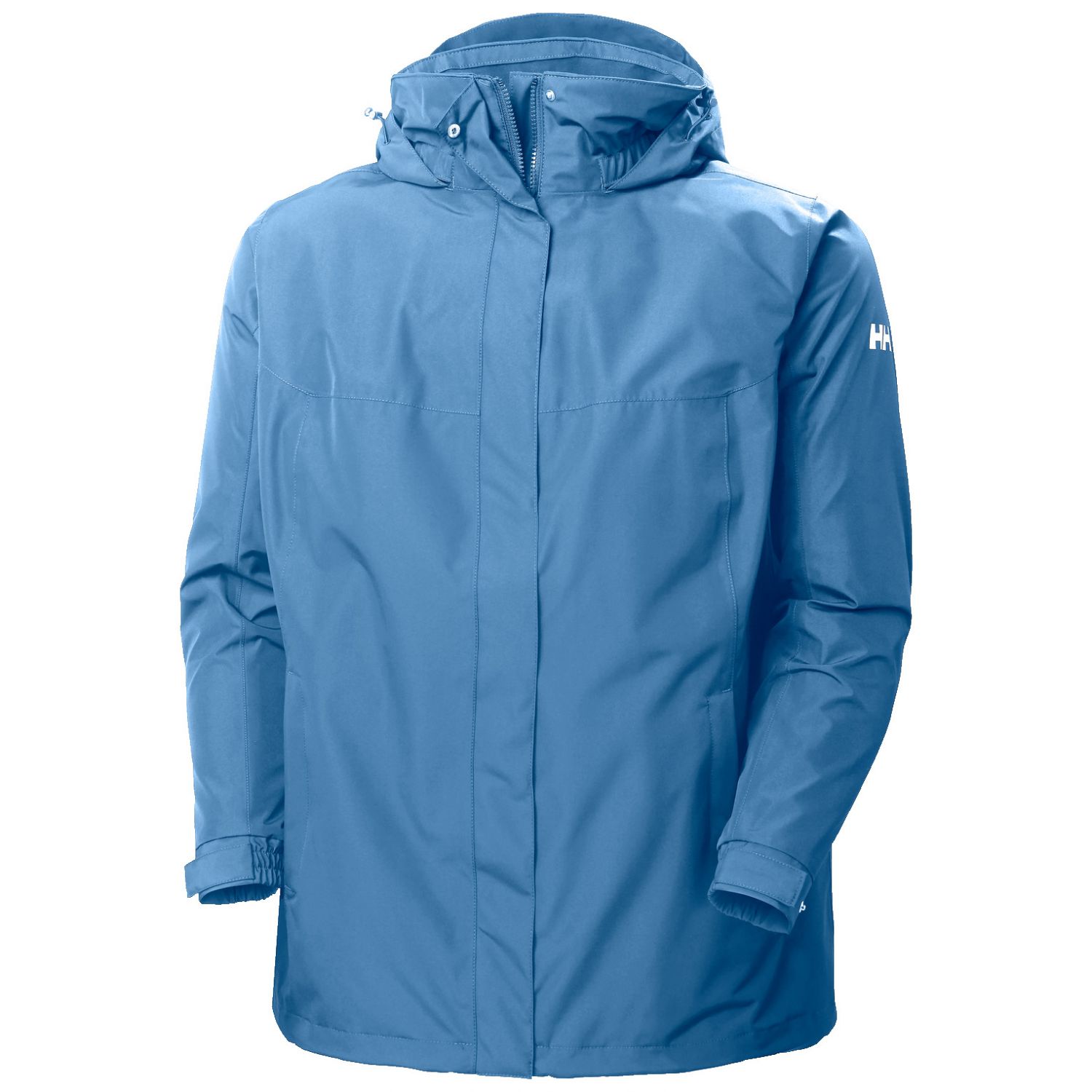 Helly Hansen Aden Plus, regnjakke, dame, plus size, blå Helly Hansen Aden Plus, regnjakke, dame, plus size, blå