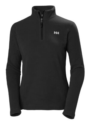 Helly Hansen Daybreaker 1/2 zip Fleece, dame, sort