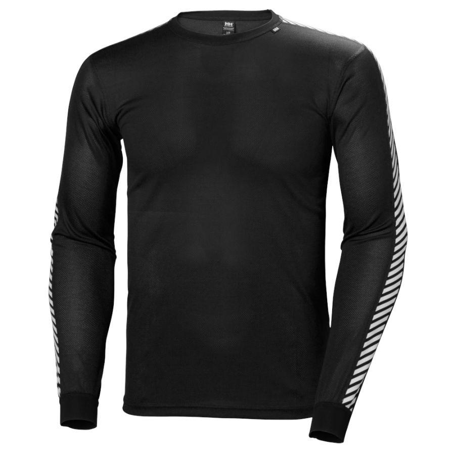 Helly Hansen Dry Stripe Crew, herre, sort Helly Hansen Dry Stripe Crew, herre, sort