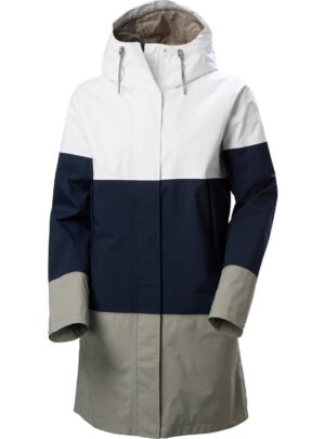 Helly Hansen Koster, regnfrakke, dame, hvid