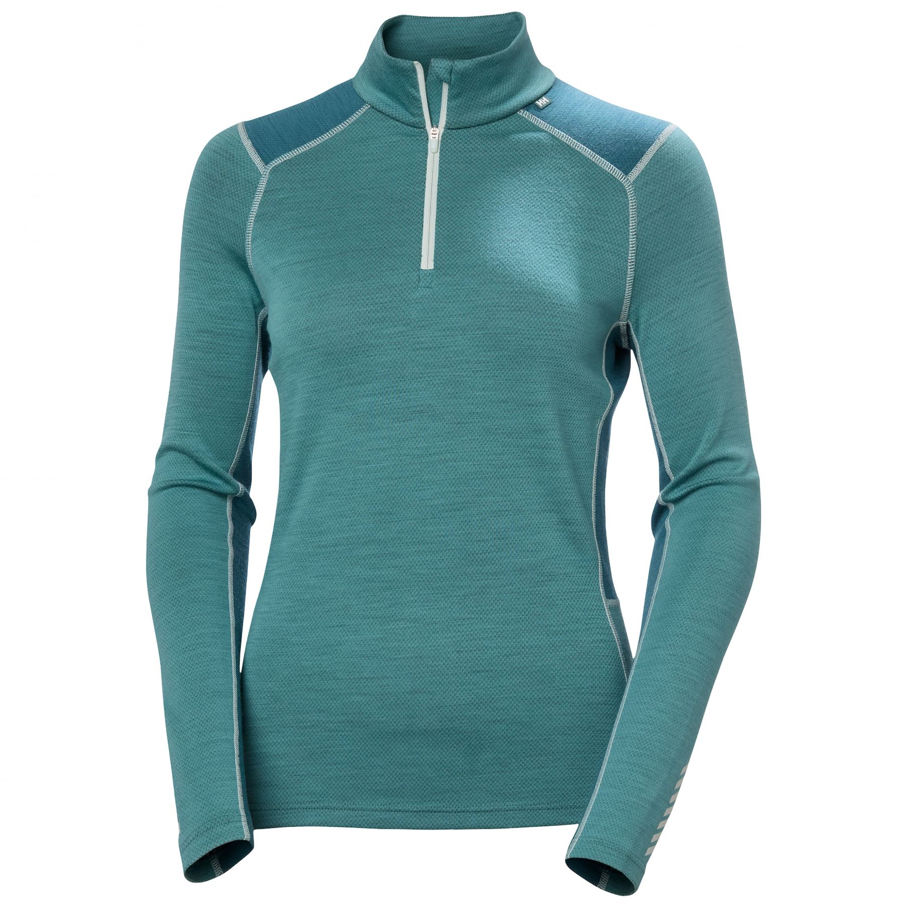Helly Hansen Lifa Merino Midweight 1/2 Zip, dame, grøn Helly Hansen Lifa Merino Midweight 1/2 Zip, dame, grøn